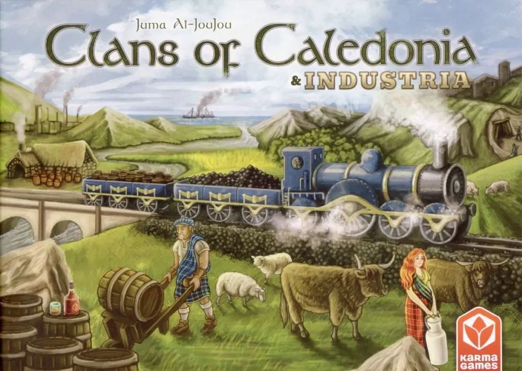 【中古】ボードゲーム クランズ オブ カレドニア&インダストリア 英語版 (Clans of Caledonia & Industria)