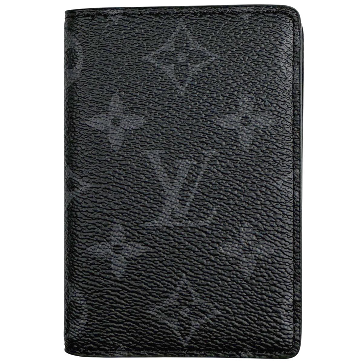 ルイ・ヴィトン Louis Vuitton オーガナイザー ドゥ ポッシュ カードケース モノグラムエクリプス ノワール(ブラック) M61696 メンズ 【中古】
