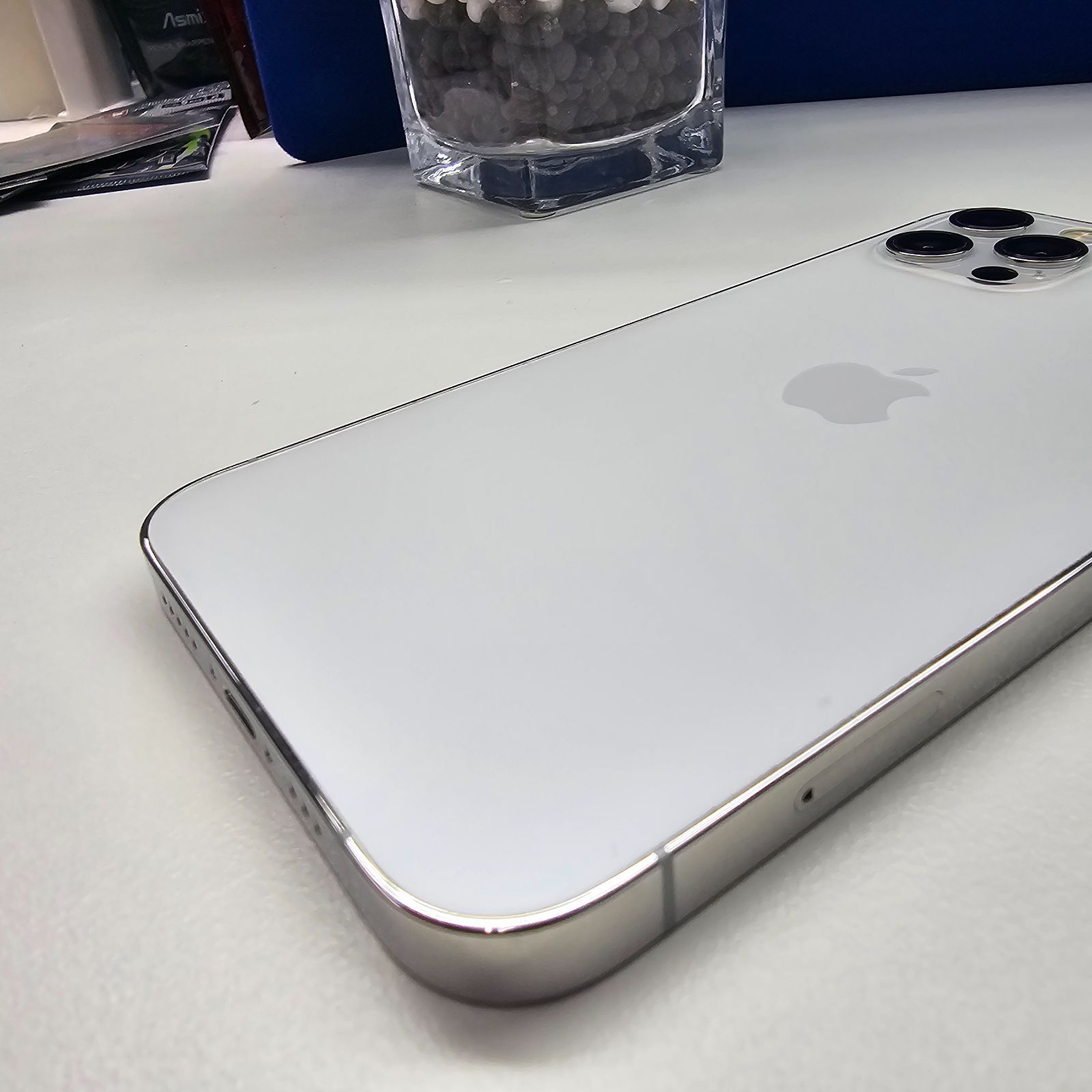iPhone12Pro 128GB シルバー SIMフリー【新品バッテリー】- メルカリ