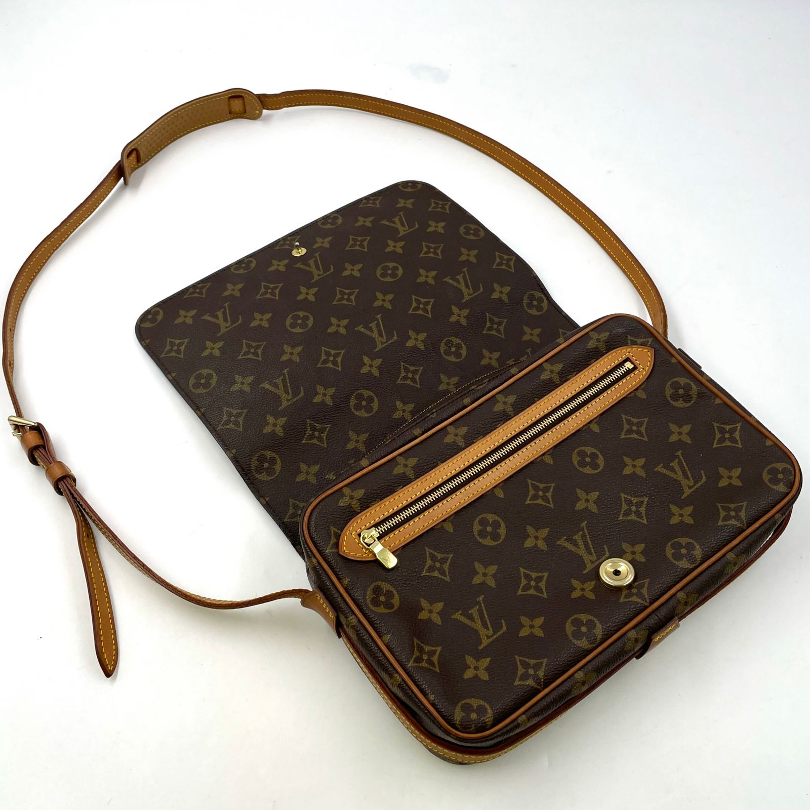 新着】LOUIS VUITTON サンジェルマン28 モノグラム モノグラム レザー 