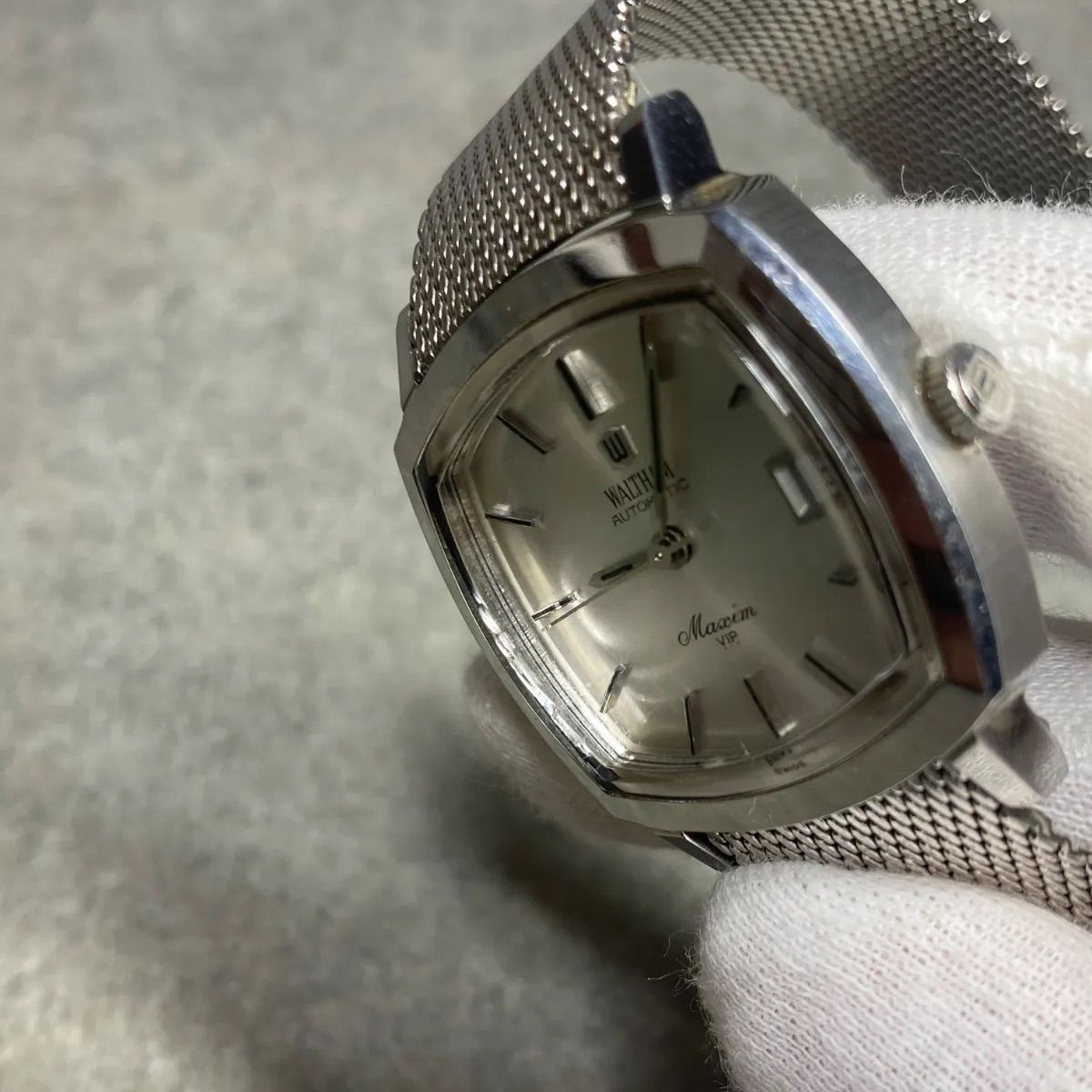 WALTHAM Maxim VIP 自動巻き メンズ 腕時計 稼働品 - メルカリ