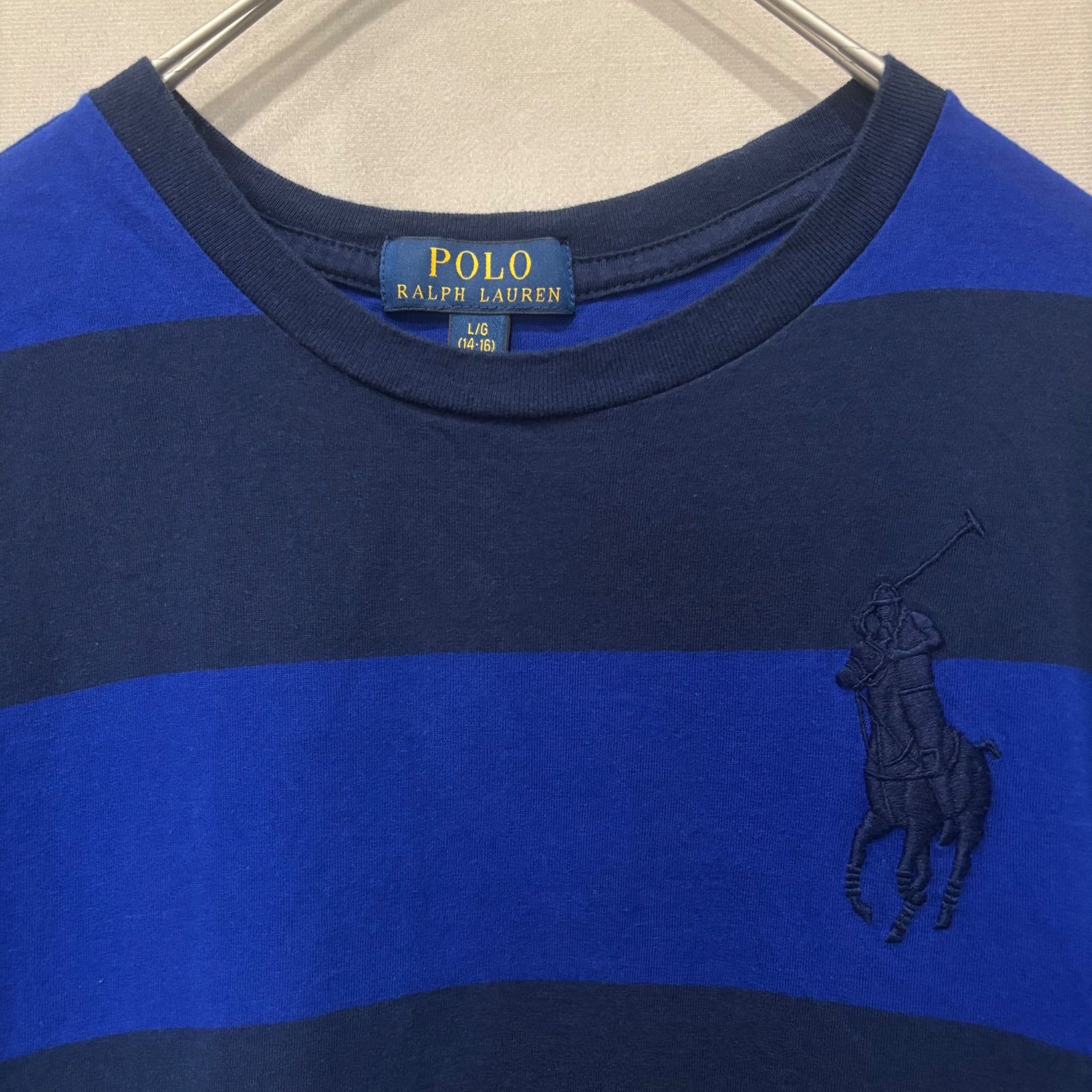 POLO RALPH LAUREN ポロラルフローレン ビッグポニー 太ボーダー T