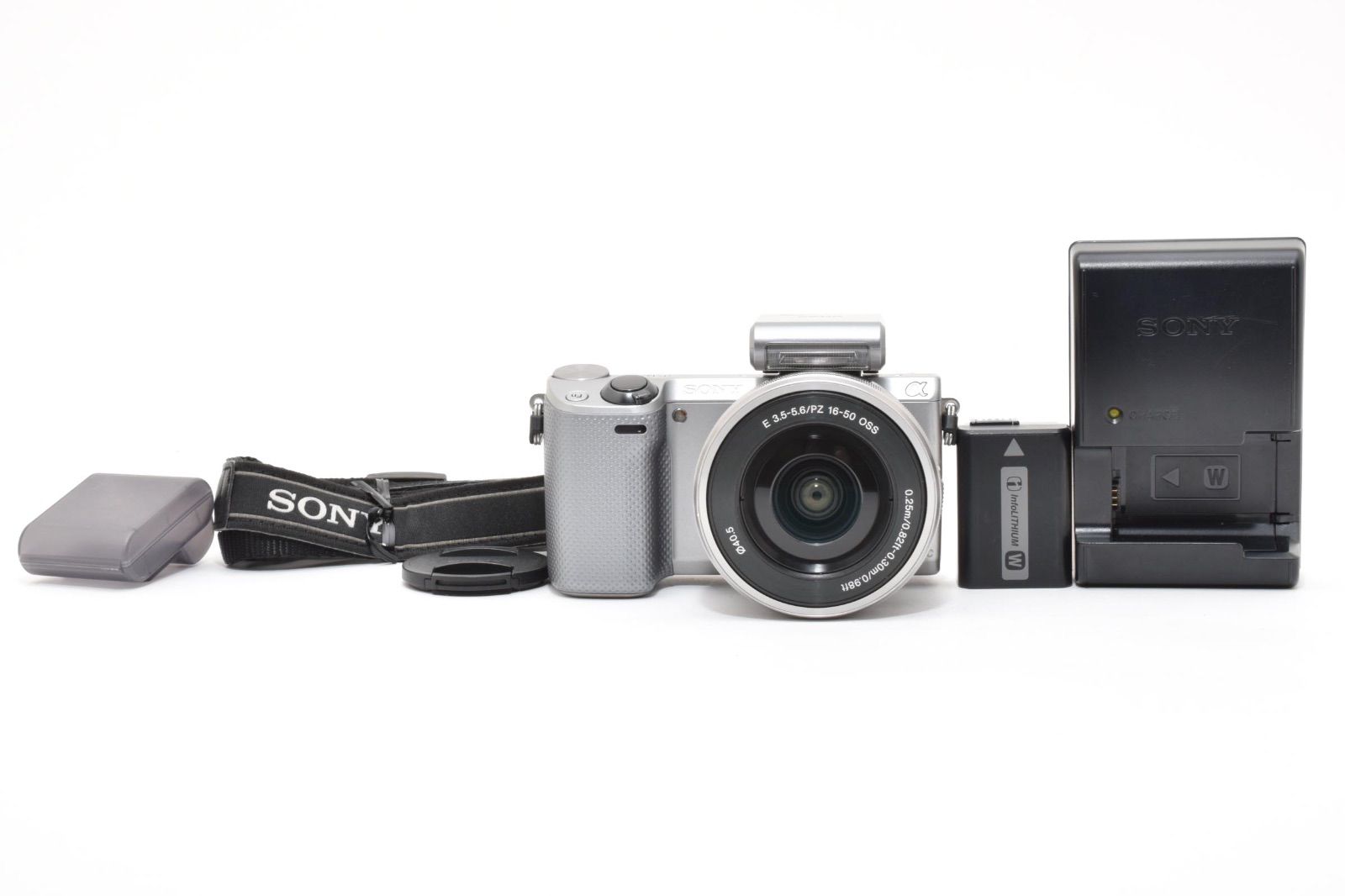 美品 SONY NEX-5R(ズームレンズキット EPZ16-50mm) ソニー SONY α NEX-5R E PZ 16-50mm パワーズームレンズキット - メルカリ