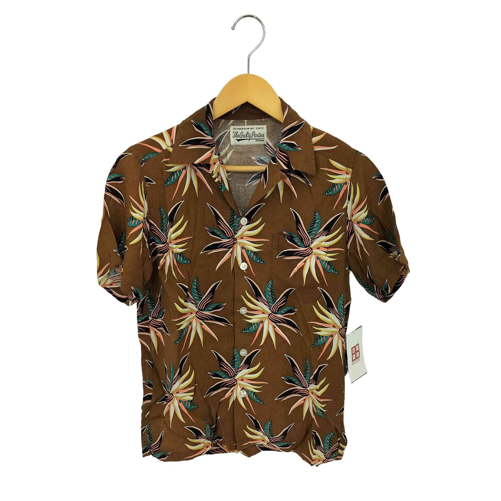 トップス WACKO MARIA TROPICAL FLOWER ALOHA SHIRT ワコマリア WACKO MARIA TROPICAL FLOWER ALOHA SHIRT S/S メンズ S