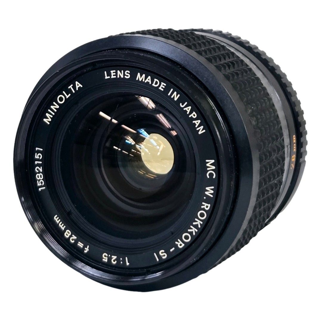 【良品】 MINOLTA ミノルタ MC W.ROKKOR-SI 28mm F2.5 #21362