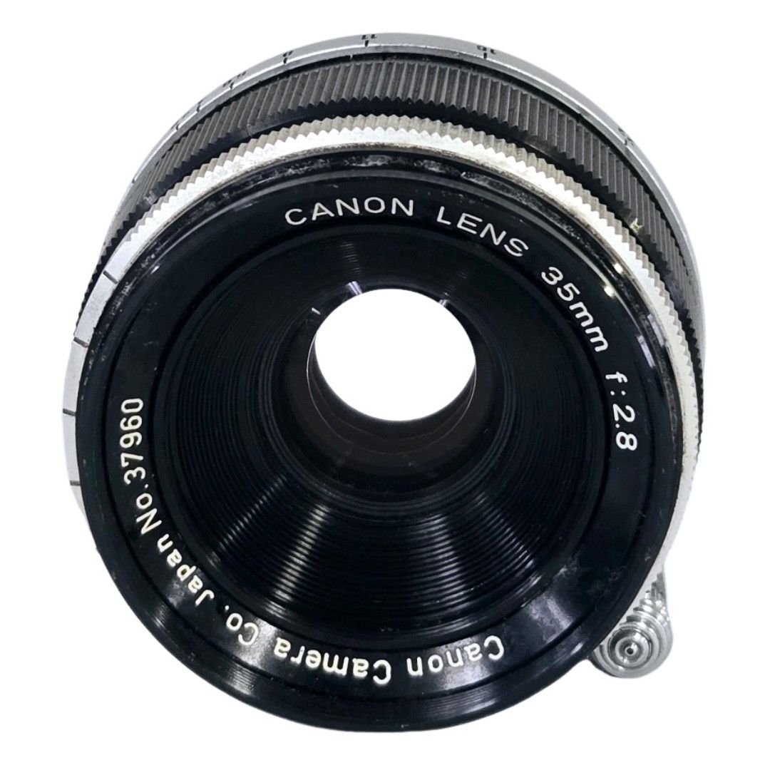美品】 CANON キャノン LENS 35mm F2.8 レンズ 35/2.8 Lマウント L39