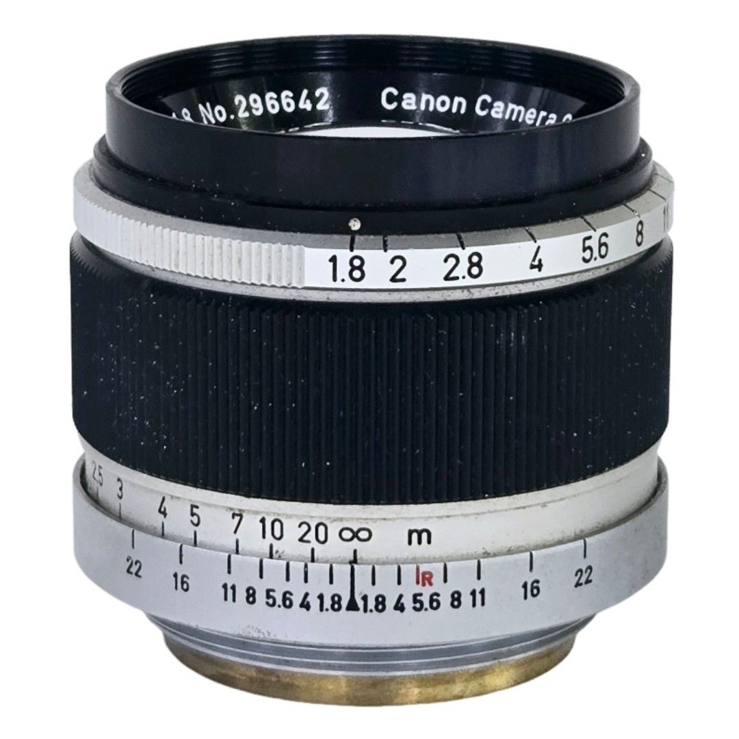 CANON キャノン LENS 50mm F1.8 レンズ 50/1.8 Lマウント L39 #21578