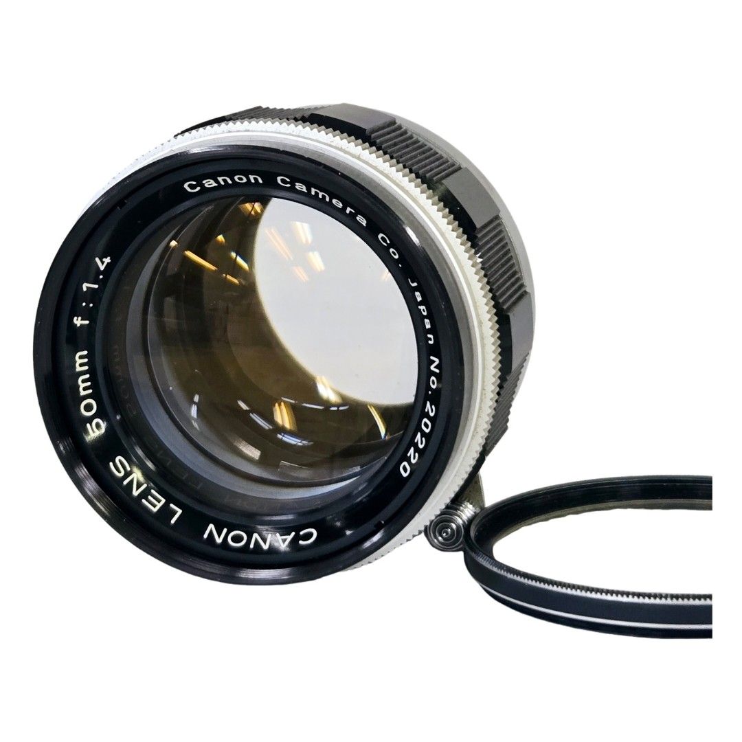 【美品】 CANON キャノン LENS 50mm F1.4 レンズ 50/1.4 Lマウント L39 #21584
