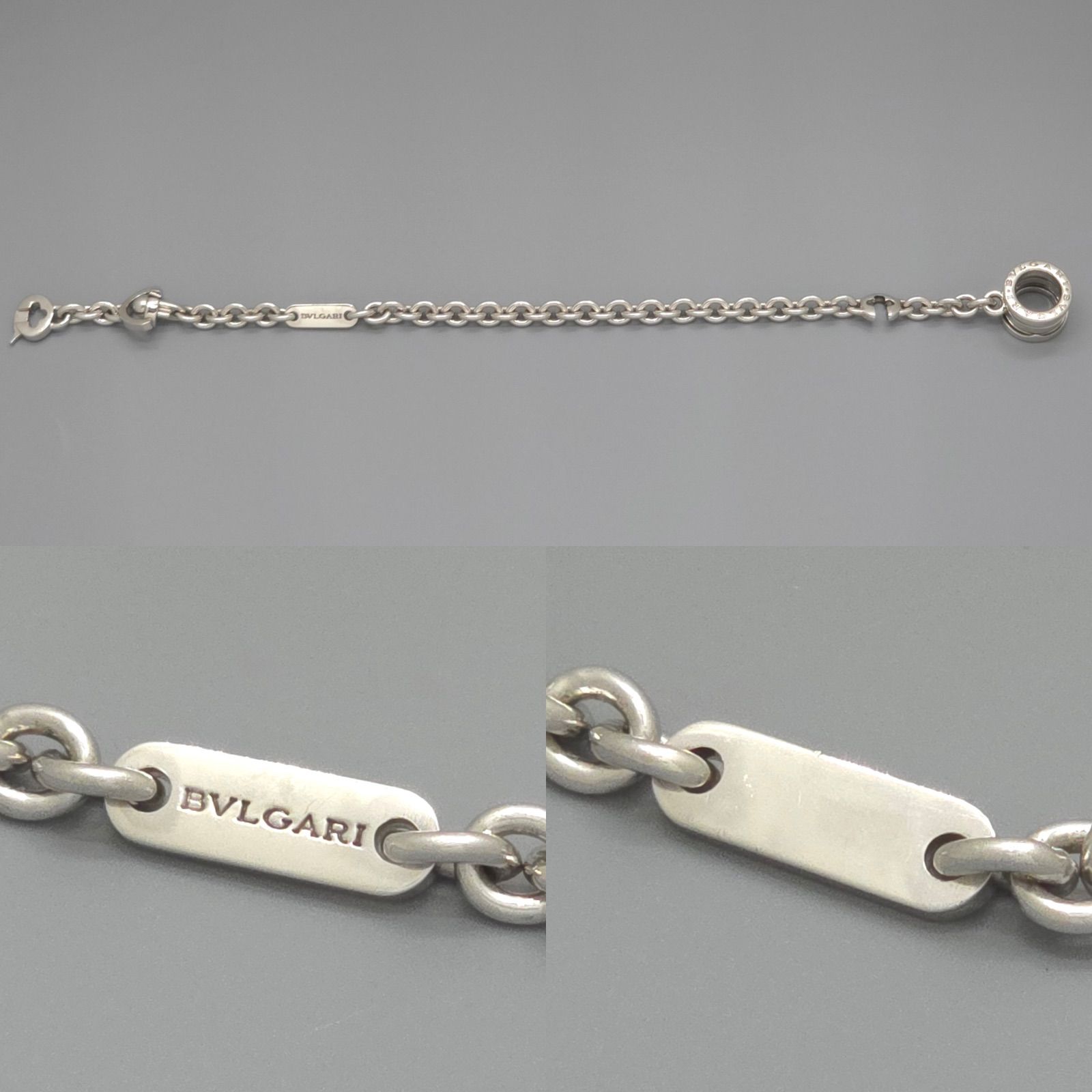 BVLGARI ブルガリ B-Zero1 ビーゼロワン ブレスレット バッグチャーム