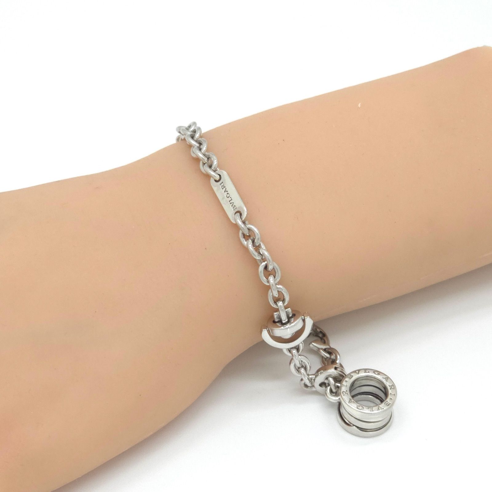 BVLGARI ブルガリ B-Zero1 ビーゼロワン ブレスレット バッグチャーム 