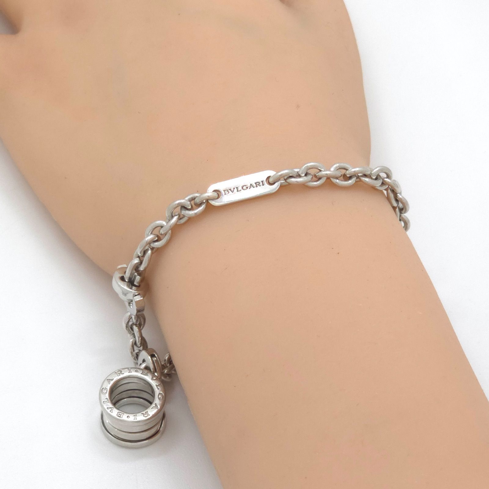 BVLGARI ブルガリ B-Zero1 ビーゼロワン ブレスレット バッグチャーム
