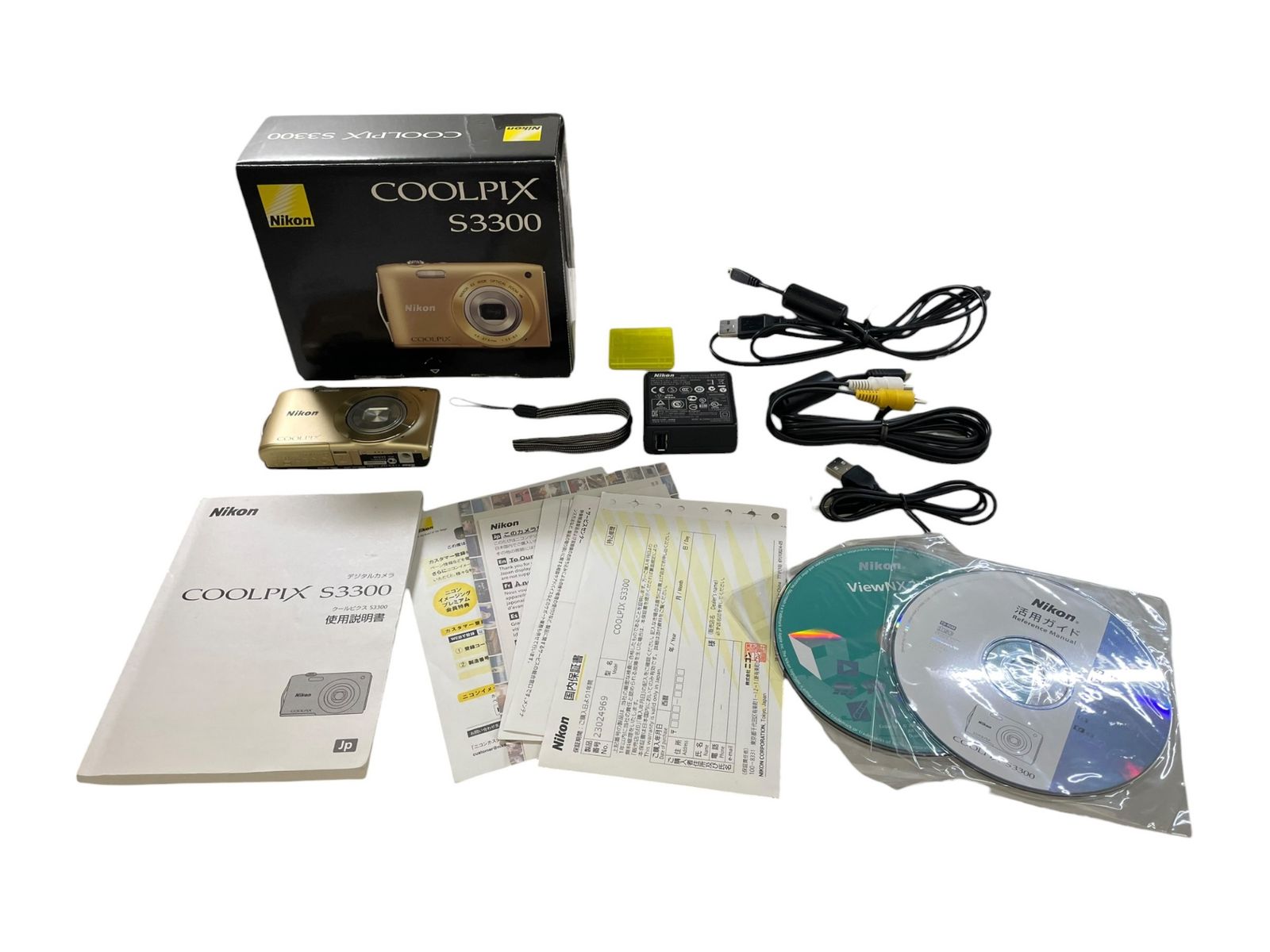 Nikon (ニコン) COOLPIX クールピクス コンパクトデジタルカメラ S3300