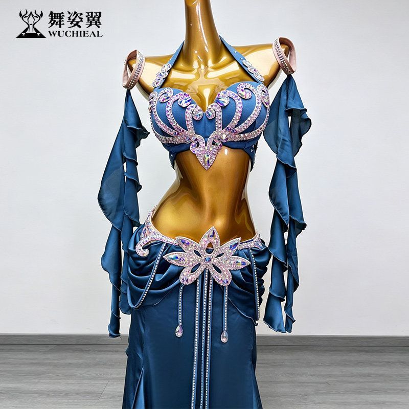 新品 レディース ベリーダンス衣装 セットアップ ブラトップ ダンス 