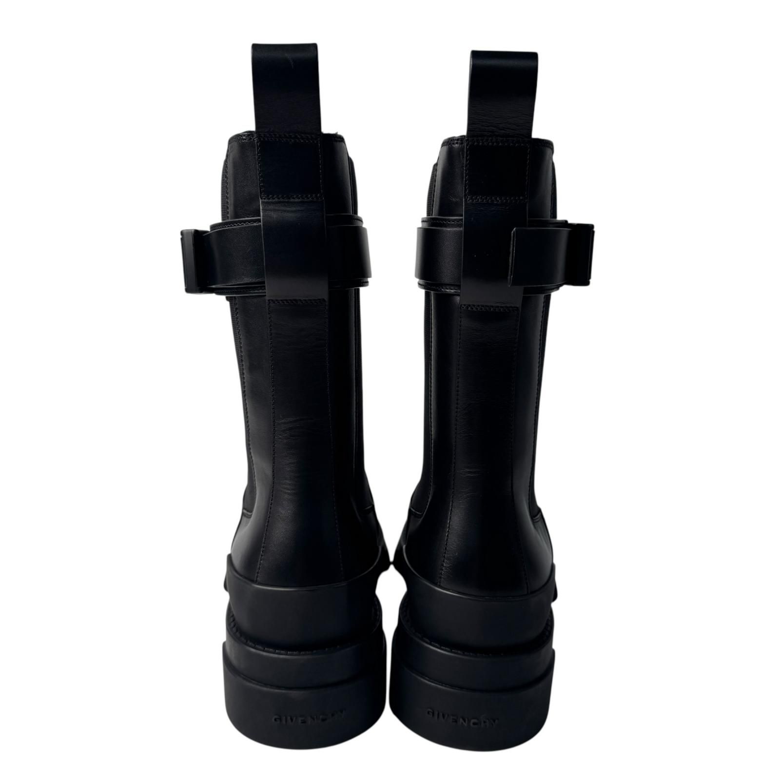 美品 ジバンシィ Givenchy 4Gバックル テラ チェルシーサイドゴア