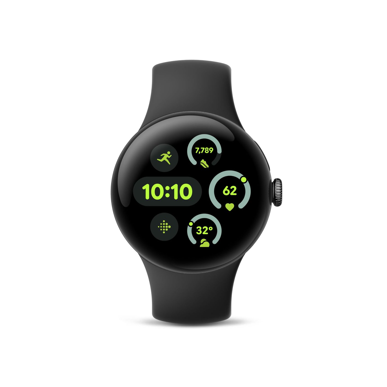 Google グーグル Pixel Watch 3 41mm Matte Black アルミケース/Obsidian アクティブ バンド(Wifi) GA [Matte Black アルミケース/Obsidian アクティブ バンド] [小] [Wi-Fi。]