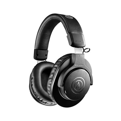 オーディオテクニカ ATH-M20xBT ワイヤレスヘッドホン Bluetooth 有線対応 ヘッドフォン 40mmCCAWボイスコイルドライバー 216gの軽量ボディ マルチポイント 低遅延モード 最大60時間再生 ハンズフリー通話 【国内 12a26328