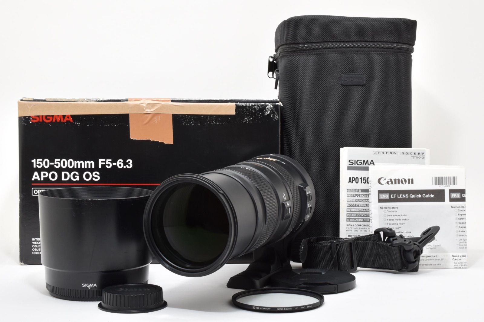 シグマ SIGMA DG 150-500mm APO OS HSM CANON シグマ SIGMA DG 150-500mm APO OS HSM CANON