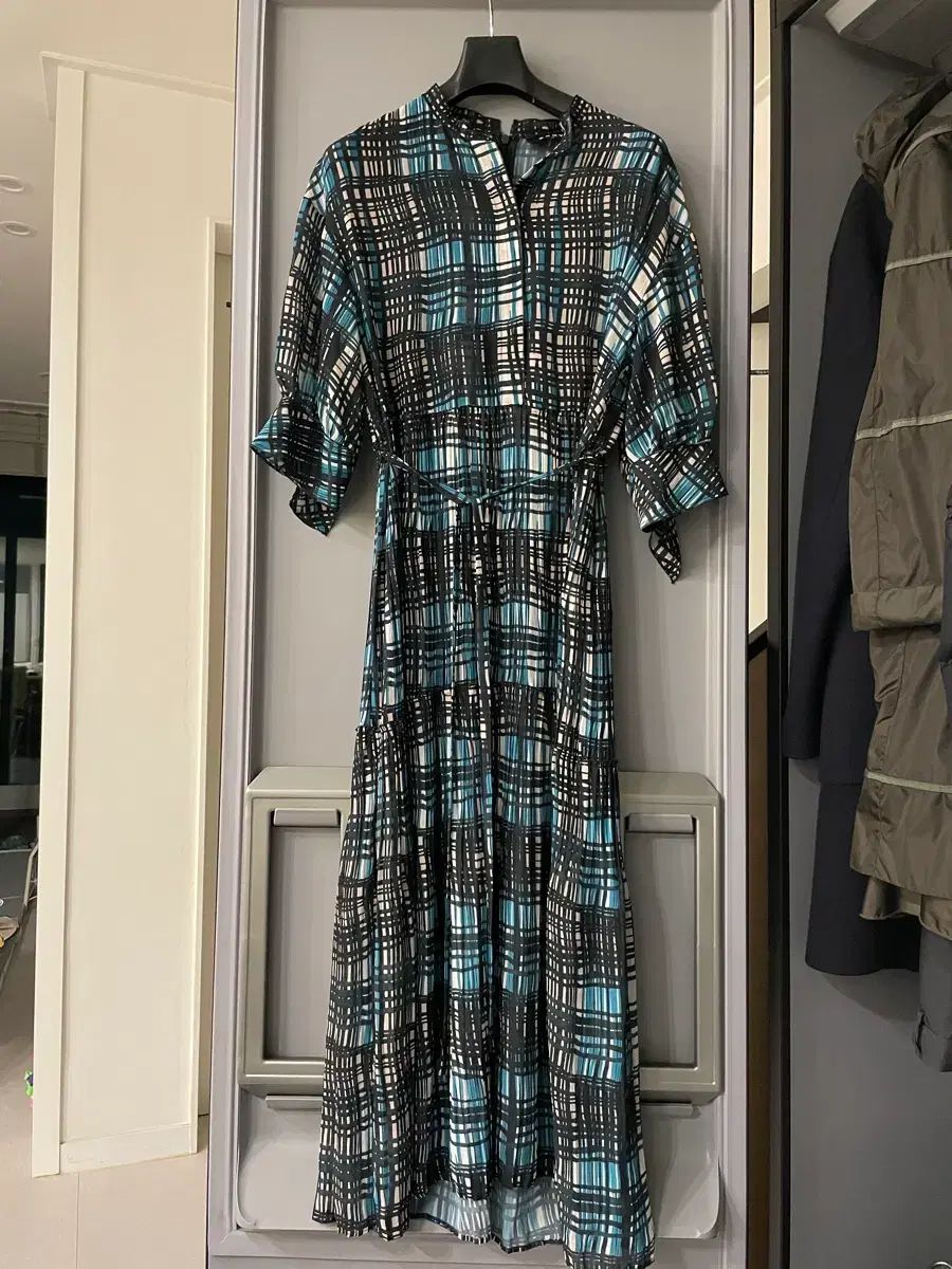 DKNY シフォン ロング ONE PIECE