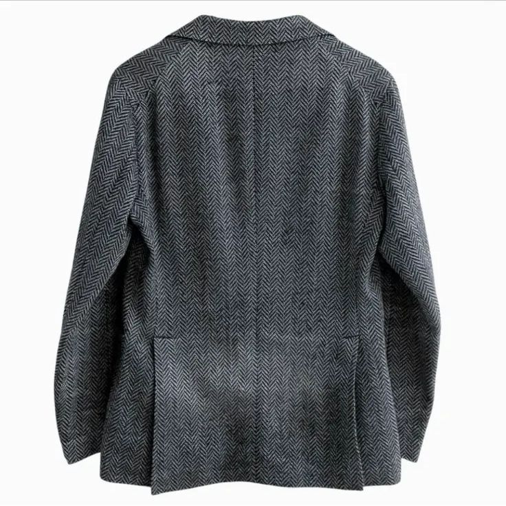 TAGLIATORE タリアトーレ ウール 麻 リネン 綿 コットン ヘリンボーン