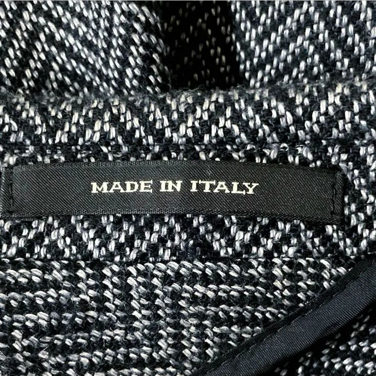 タリアトーレ リネン テーラードジャケット ヘリンボーン ボルドー M TAGLIATORE タリアトーレ ウール 麻 リネン 綿 コットン ヘリンボーン