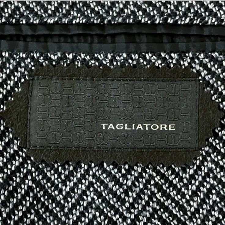 TAGLIATORE タリアトーレ ウール 麻 リネン 綿 コットン ヘリンボーン