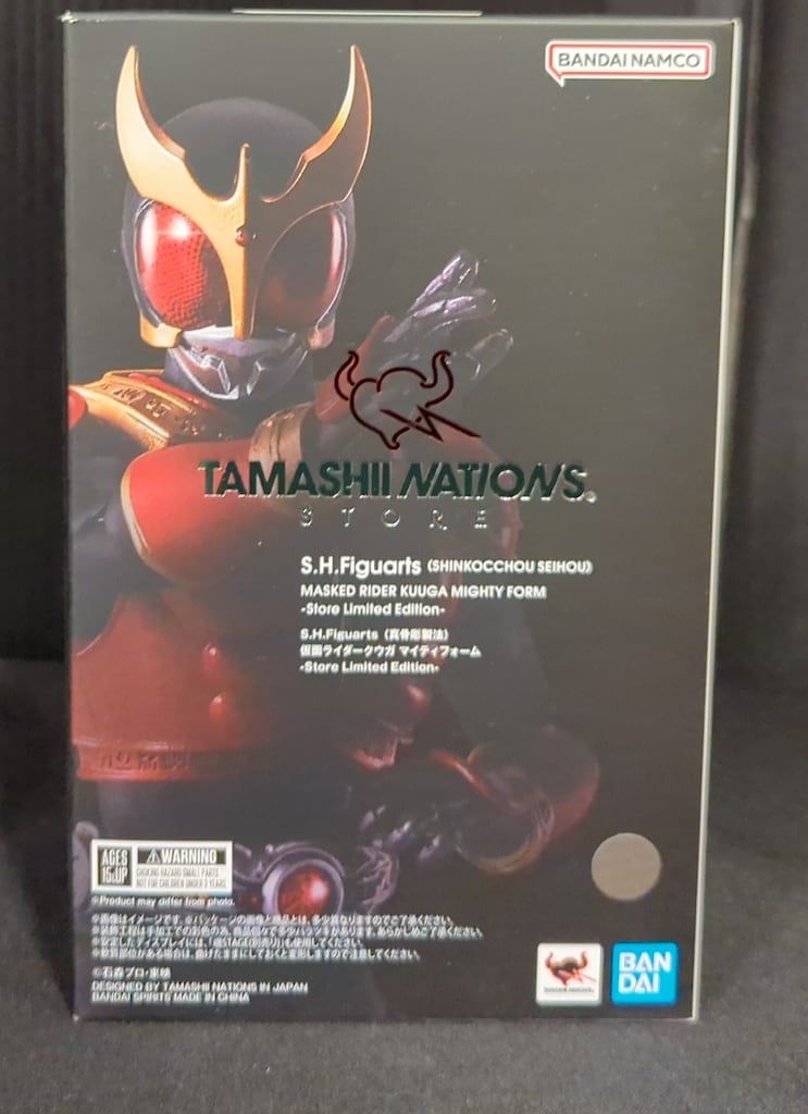 BANDAI SPIRITS S.H.Figuarts/真骨彫製法 仮面ライダークウガ 仮面ライダークウガ マイティフォーム Store Limited Edition