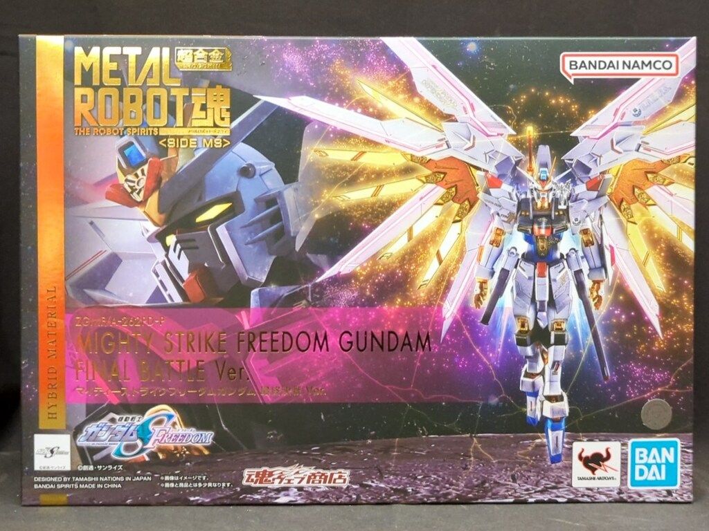 BANDAI SPIRITS METAL ROBOT魂 <SIDE MS> 機動戦士ガンダムSEED FREEDOM マイティーストライクフリーダムガンダム 最終決戦 Ver.