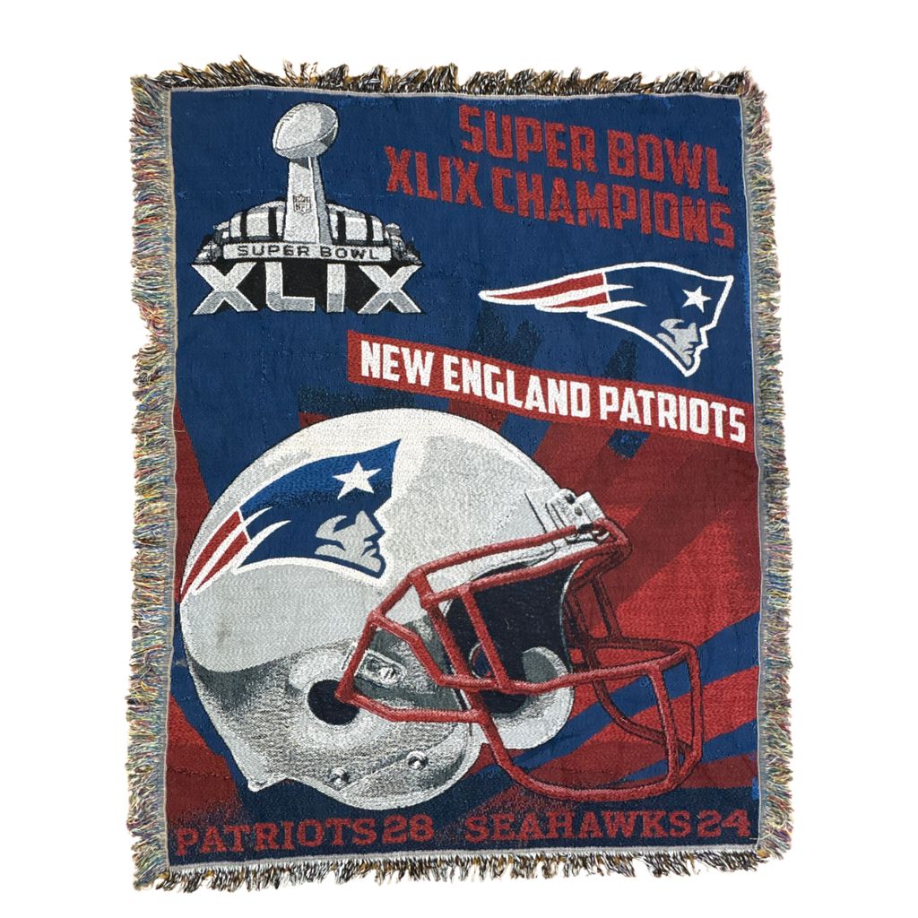 vintageラグ ブランケット マルチカバー タペストリー ニューイングランドペイトリオッツ NFL Rug Blanket Football 2657