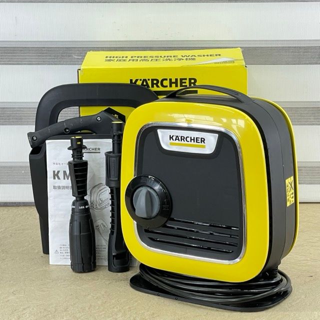 KARCHER K Mini 1.600-050.0 家庭用高圧洗浄機 イエロー 【中古】動作保証 ケルヒャー 掃除 車や外壁掃除/517045