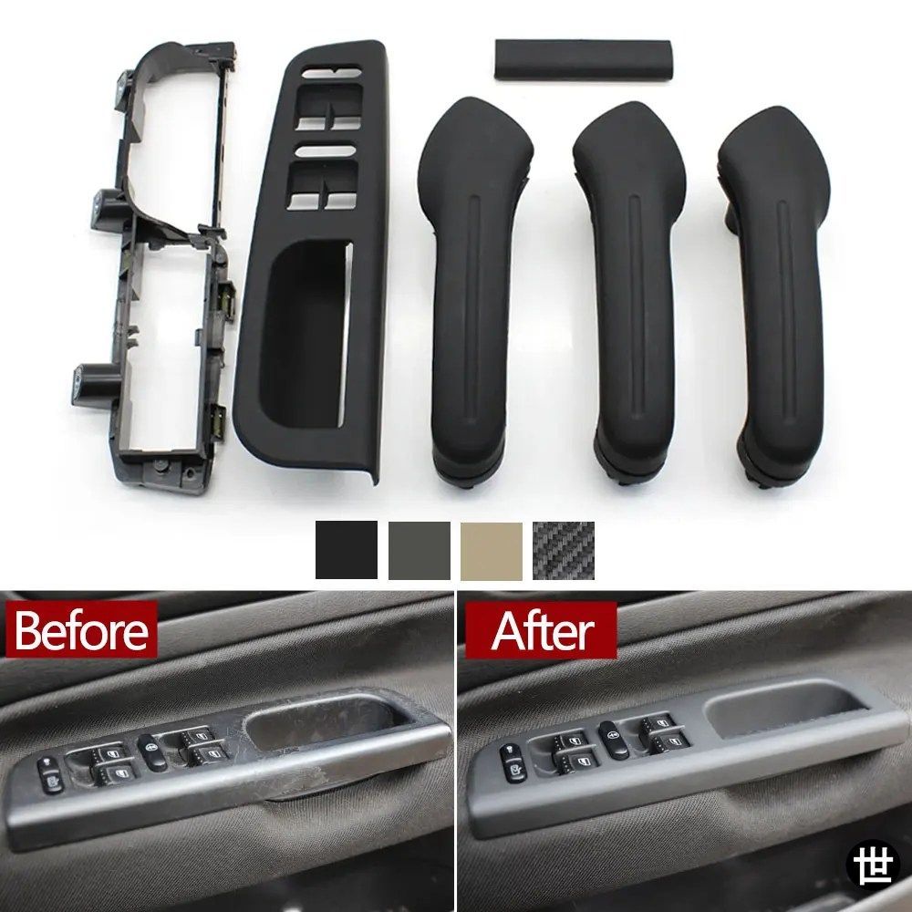 左ハンドル車用内装部品 フロント/リア 左/右ドアプル グラブハンドル VW BORA GOLF 4 MK4 JETTA 1999-2004