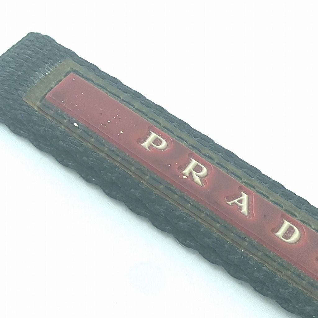 PRADA プラダ ネイビー キーホルダー キーリング-通販クーポン