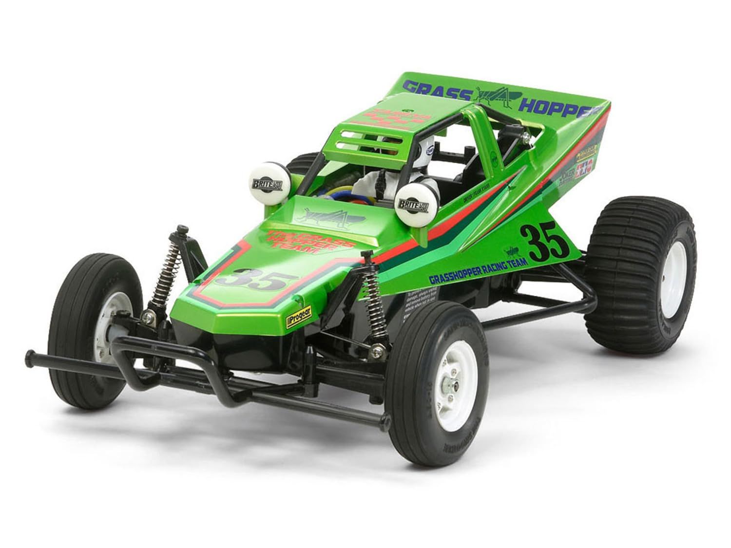 タミヤ(TAMIYA) RC特別企画商品 1/10 電動RCカー グラスホッパー (2005) キャンディグリーンエディション オフロード 47348