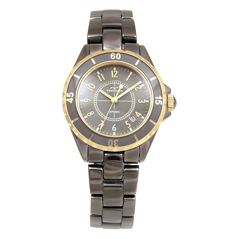 【新品】 [テクノス]TECHNOS 腕時計 3針 セラミック T9C24TG