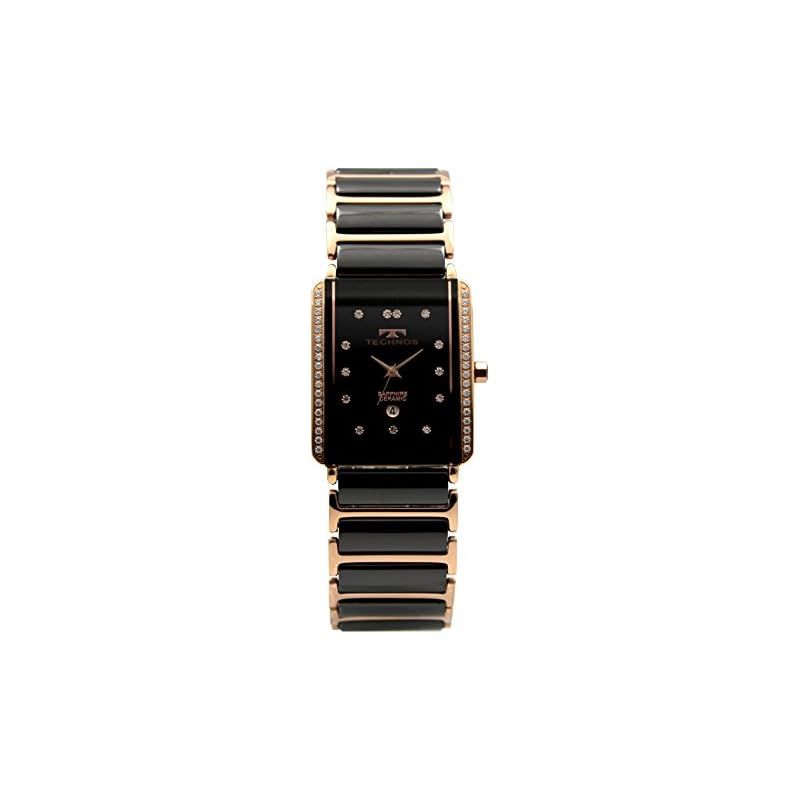 【新品】 [テクノス]TECHNOS 腕時計 セラミック デイト T9C09PB