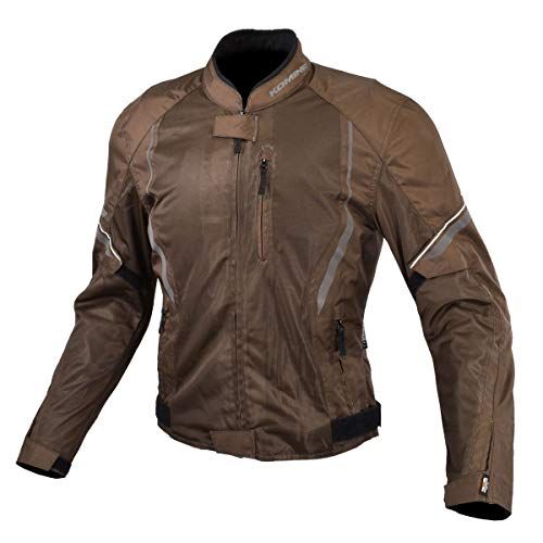 [KOMINE] バイク用 ジャケット プロテクトハーフメッシュジャケット JK-146 12955 春夏秋向け メッシュ素材 CE規格レベル2 CE規格 プロテクター 07-146 メンズ Brown Me c0cd4b44