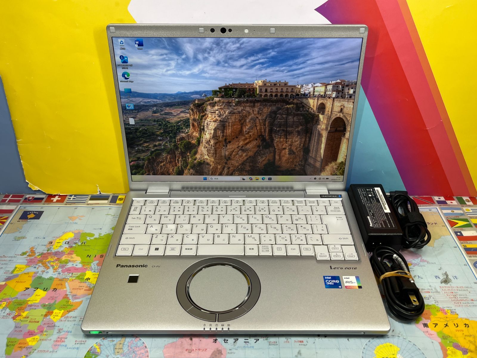 16GB・512GB 極美品 CF-FV1 レッツノート 14.0型 QHD 軽量