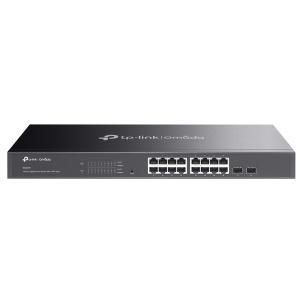 【新品・3営業日で発送】TP-LINK JetStream 16-Port Gigabit L2 Managed Switch with 2 SFP Slots(SG2218)