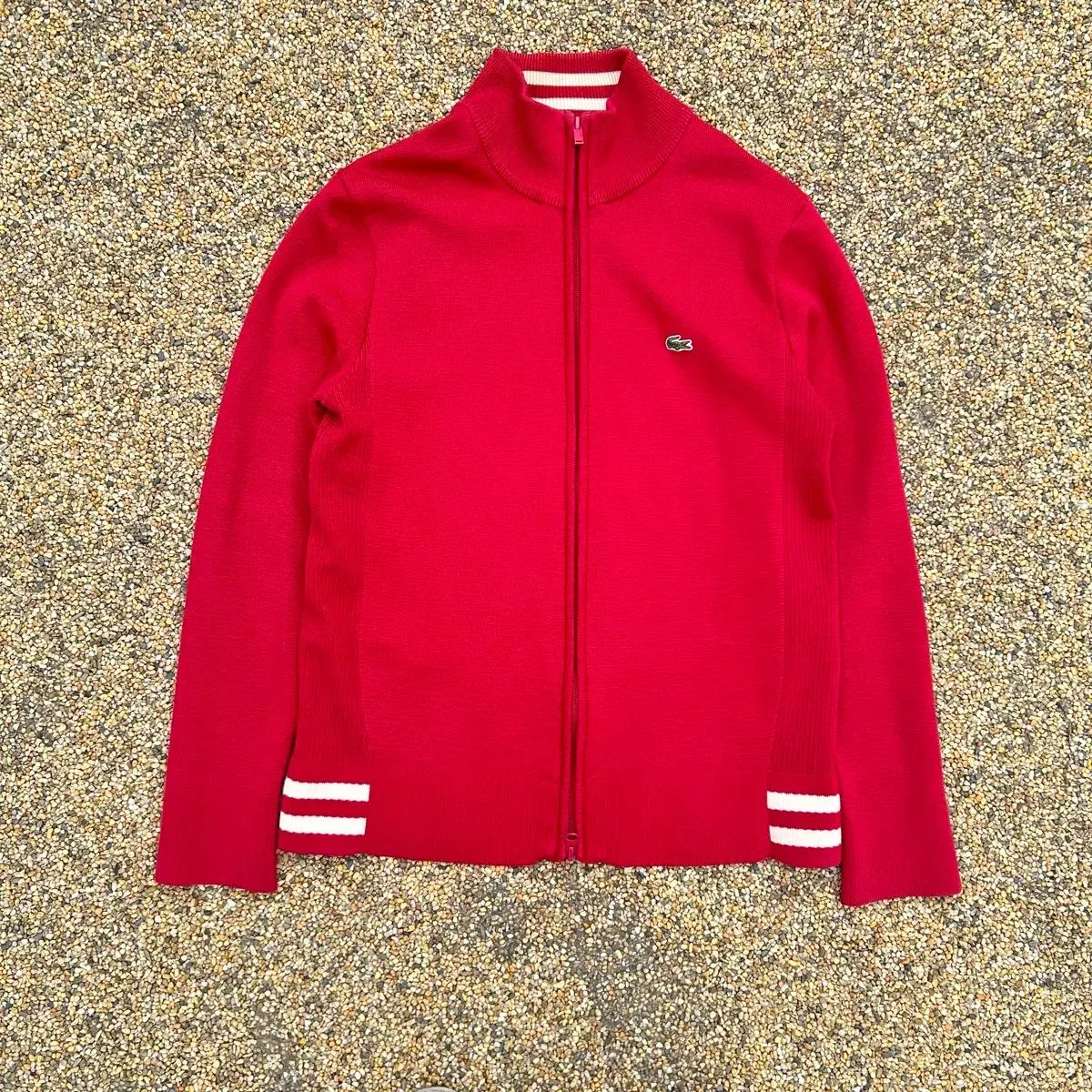 LACOSTE ラコステ ウール ニット ジップアップ