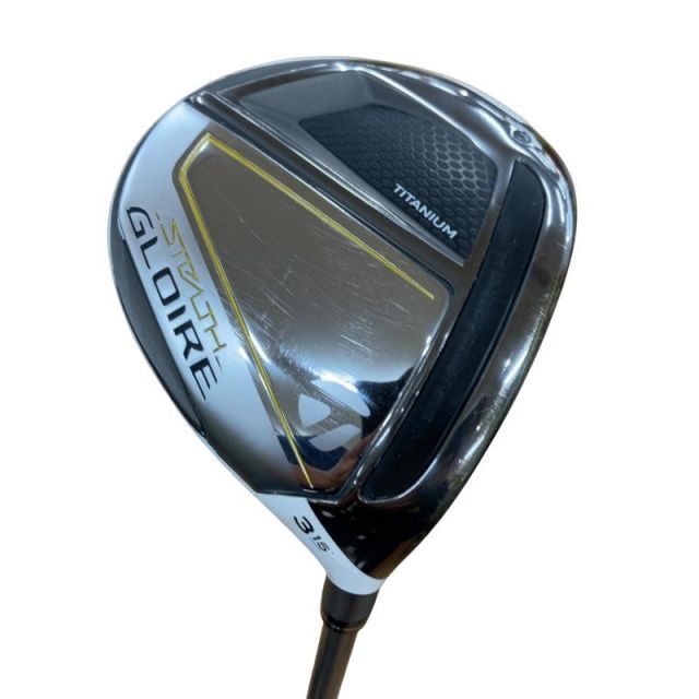 【中古】 テーラーメイド STEALTH GLOIRE 3W フェアウェイウッド FW SPEEDER NX for TM(FW) (フレックスSR) メンズ 男性用 右利き 右用 Cランク ゴルフクラブ