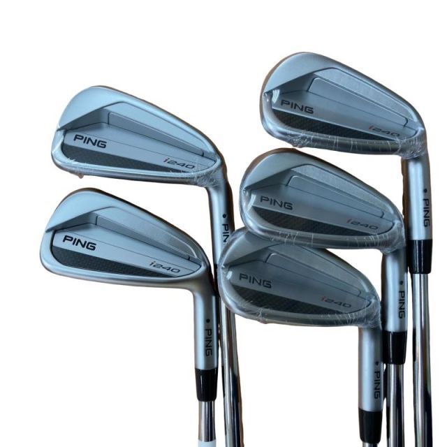 【中古】 ピン i240 5S アイアンセット IR 純正特注シャフト (フレックスその他) メンズ 男性用 右利き 右用 Aランク ゴルフクラブ