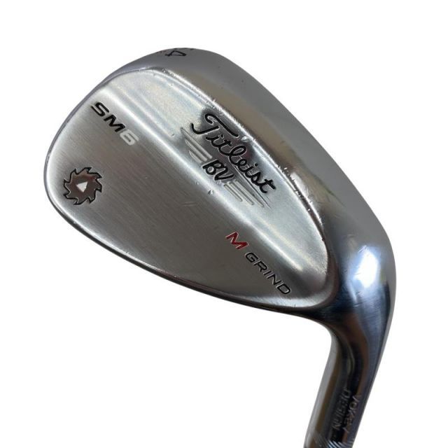 【中古】 タイトリスト VOKEY SPIN MILLED SM6 ツアークロム 54°/08°M ウェッジ WG Dynamic Gold (フレックスS) メンズ 男性用 右利き 右用 Cランク ゴルフクラブ