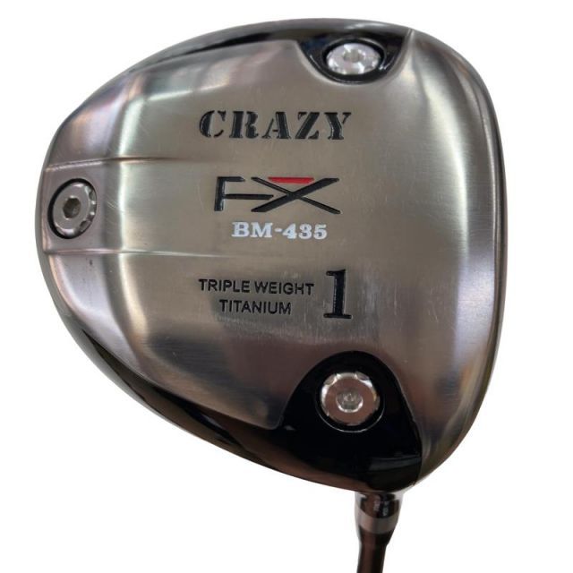 中古】 CRAZY FX BM-435 1W ドライバー DR リシャフト (フレックス
