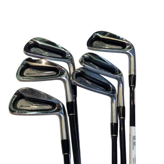 【中古】 ダンロップ SRIXON Z585 6S アイアンセット IR Miyazaki Mahana (フレックスR) メンズ 男性用 右利き 右用 Cランク ゴルフクラブ