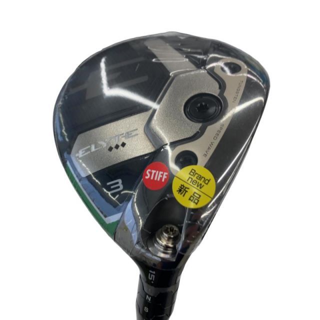 【中古】 キャロウェイ ELYTE ◆◆◆ 3W フェアウェイウッド FW TENSEI GREEN 60 for CW(ELYTE FW) (フレックスS) メンズ 男性用 右利き 右用 Nランク ゴルフクラブ