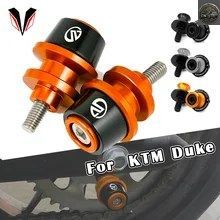 KTM DUKE390 DUKE 125 200 250 390 690 790 890 990 DUKE890 2018-2024 モーターサイクル スライダー スタンド スイングアーム スプール ス
