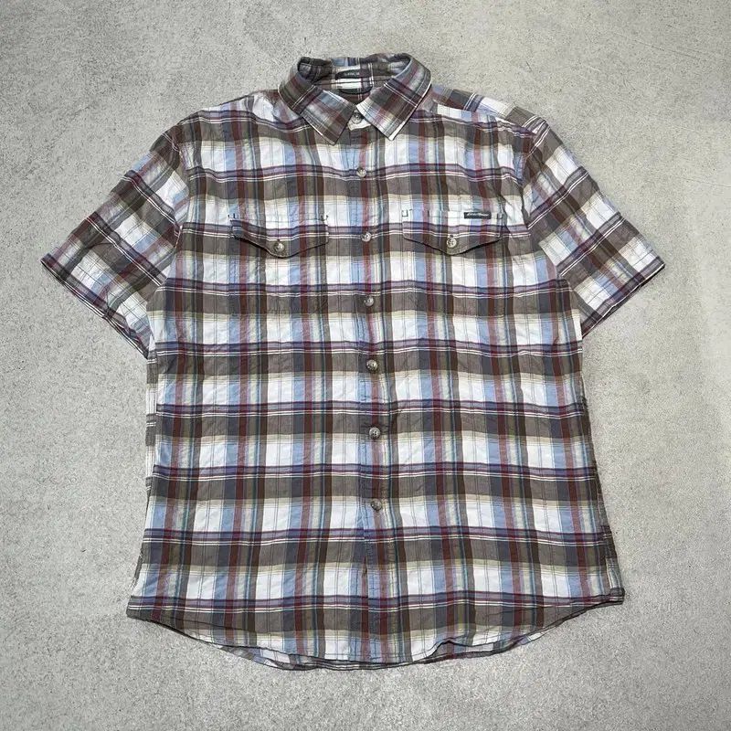 EDDIE BAUER(エディー・バウアー) チェック ハーフシャツ s11435