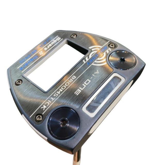 【中古】 オデッセイ Ai-ONE SQUARE 2 SQUARE JAILBIRD BROOMSTICK 45インチ パター PT STROKE LAB 180 スチール (フレックスその他) メンズ 男性用 右利き 右用 Bランク ゴルフクラブ