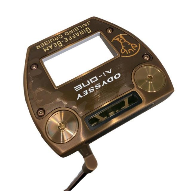【中古】 オデッセイ Ai-ONE GIRAFFE-BEAM JAILBIRD CRUISER 38インチ パター PT STROKE LAB 140 スチール (フレックスその他) メンズ 男性用 右利き 右用 Bランク ゴルフクラブ