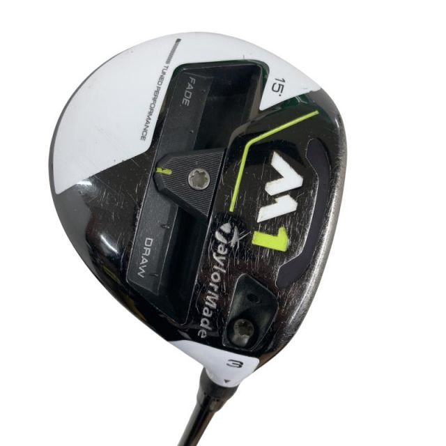 【中古】 テーラーメイド M1(2017) 3W USA フェアウェイウッド FW 純正特注シャフト (フレックスS) メンズ 男性用 右利き 右用 Cランク ゴルフクラブ