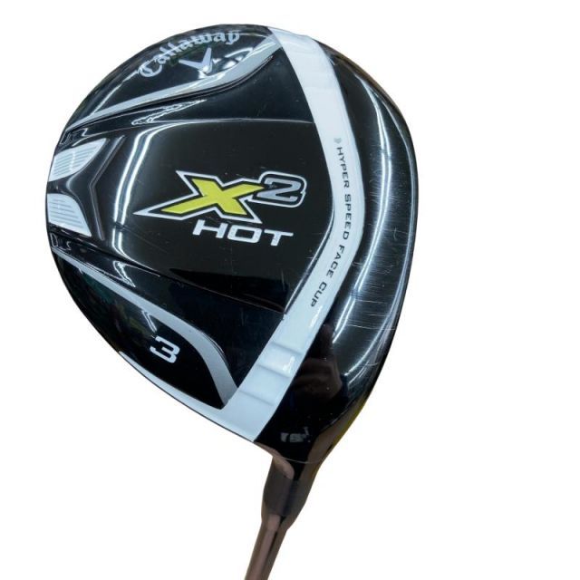 【中古】 キャロウェイ X2 HOT 3W フェアウェイウッド FW X2 HOT(フェアウェイ) (フレックスR) メンズ 男性用 右利き 右用 Cランク ゴルフクラブ